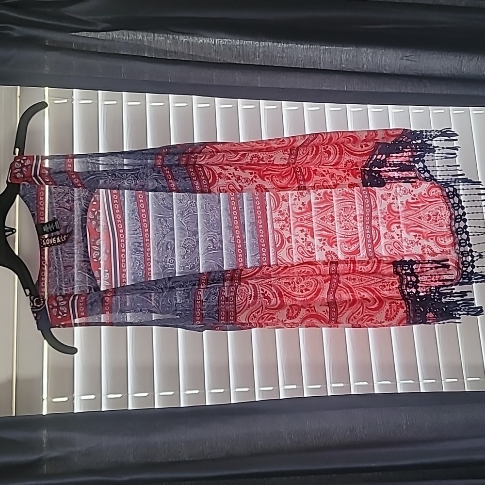 4th Of July flowing vest